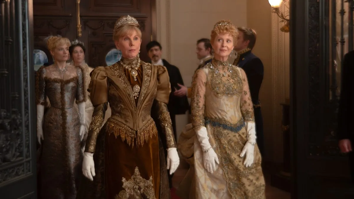 Christine Baranski as Agnes and Cynthia Nixon as Ada in "The Gilded Age". Press photo. · Photo: HBO Max