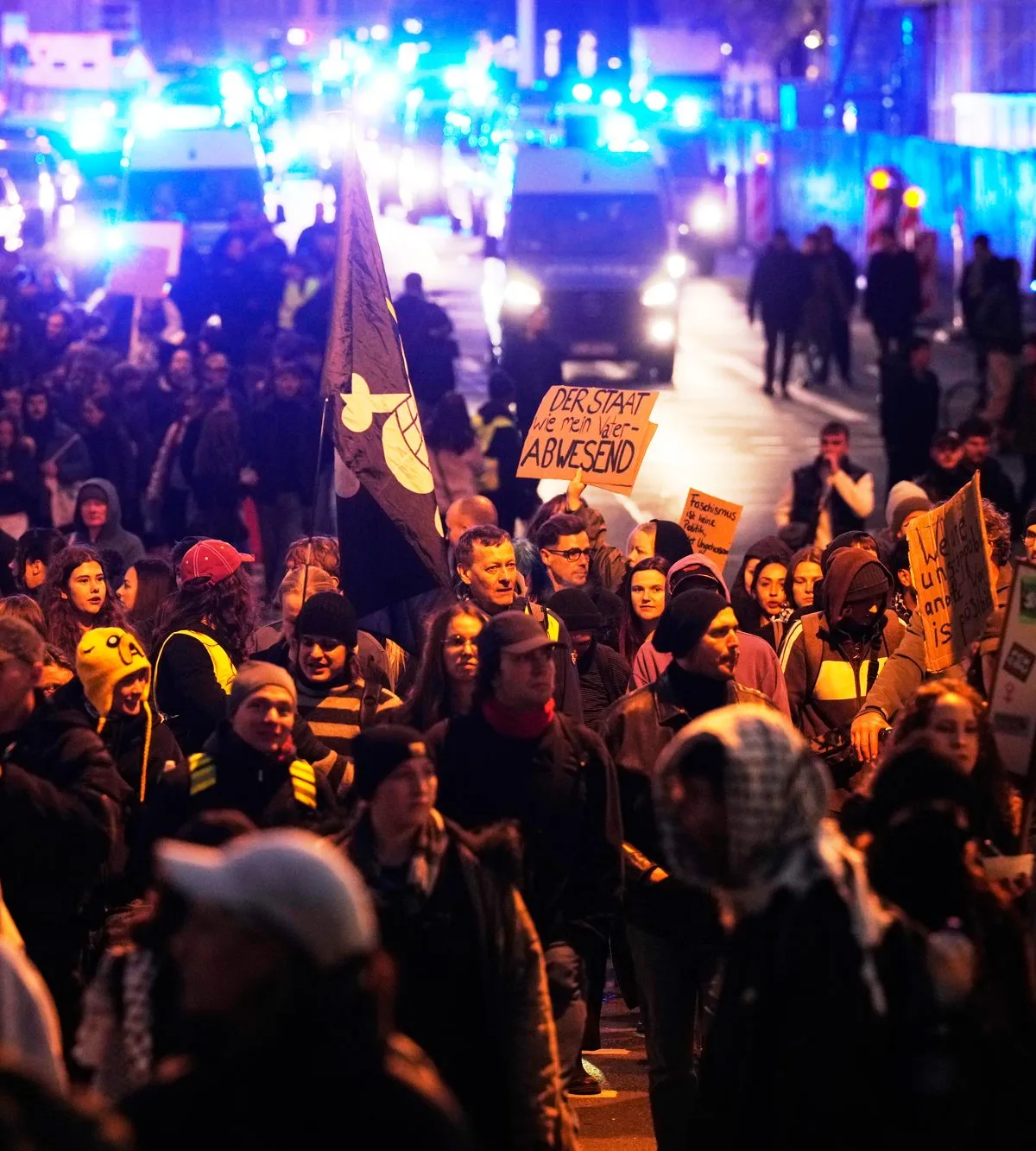Nearly 200,000 join protests across Germany as clashes erupt in several cities
