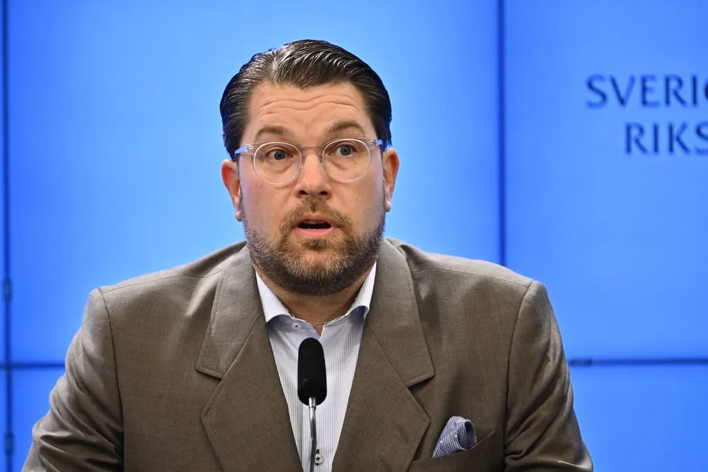 Jimmie Åkesson says those who disagree with SD’s view of Swedishness can leave the party