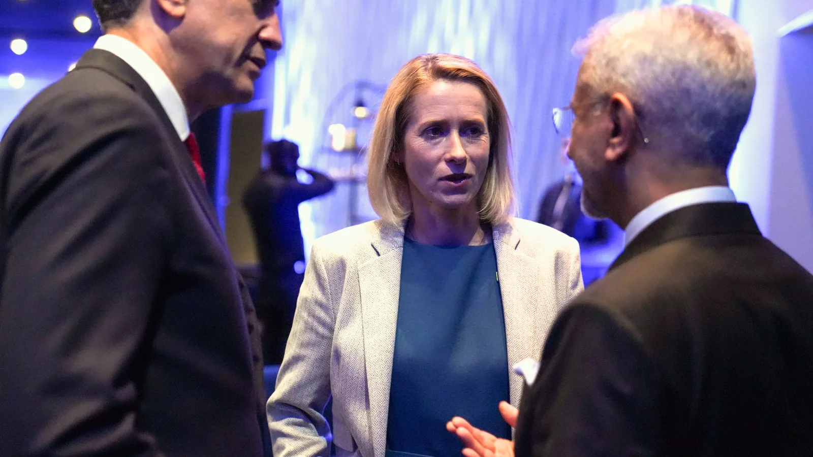 Kaja Kallas accuses Sergei Lavrov of lying at G20 foreign ministers’ meeting